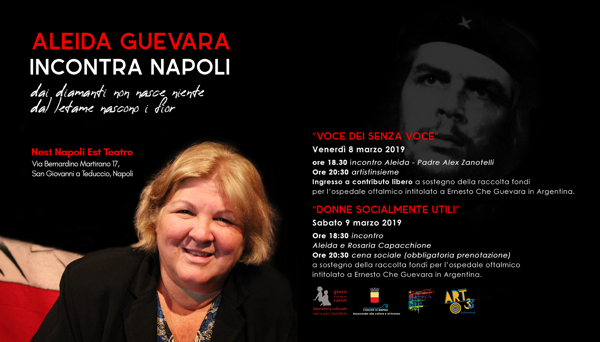 Aleida Guevara incontra Napoli